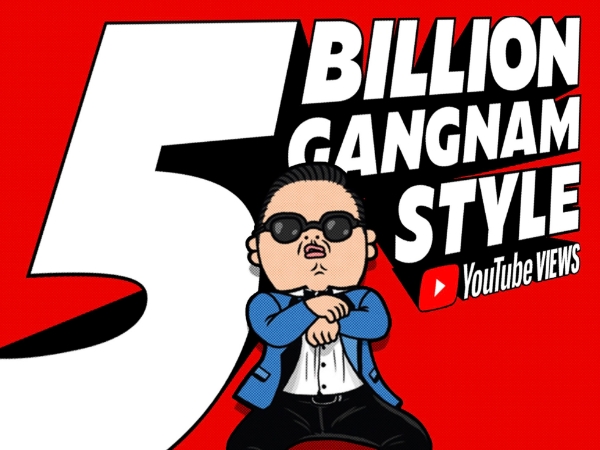 PSY 'Gangnam Style' Menjadi MV Korea Pertama yang Mencapai 5 Miliar Views