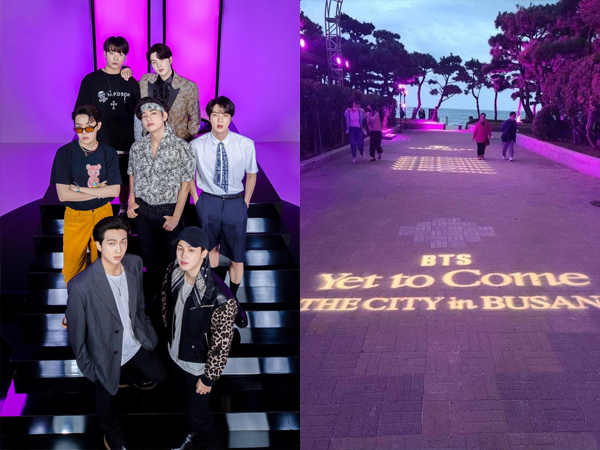 Berbagai Landmark di Busan Akan Diterangi Cahaya Ungu Jelang Konser BTS