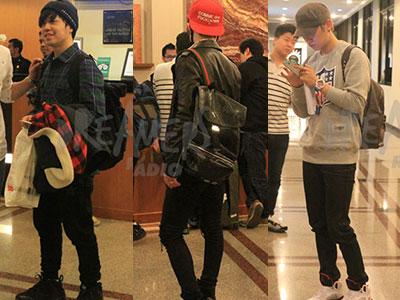 Intip Gaya Casual dan Tas Unik Geeks & Phantom Saat Tiba di Bandara Jakarta