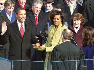 Obama Resmi Sebagai Presiden Amerika