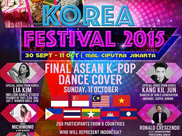 'Korea Festival 2015', Pestanya Pecinta K-Pop yang Menampilkan 11 Dance Cover Se-ASEAN