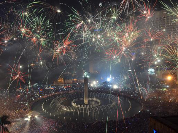 Malam Tahun Baru, Ahok Hapus Kado Gubernur Jakarta Night Festival