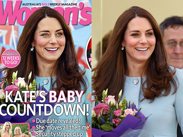 Dianggap Kurang Cantik, Majalah Australia Photoshop Wajah Kate Middleton?
