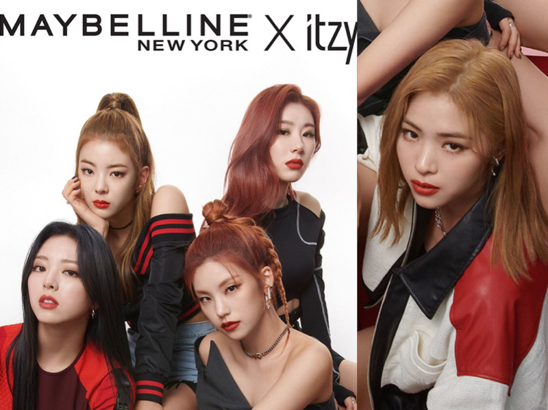 ITZY Jadi Idola K-Pop Pertama Sebagai Model Global Maybelline New York