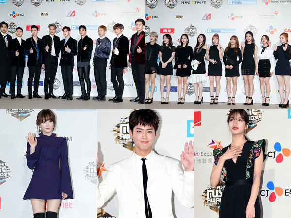 Simak Modisnya Red Carpet Fashion Para Presenter dan Idola K-Pop di MAMA 2016 (Part 2)