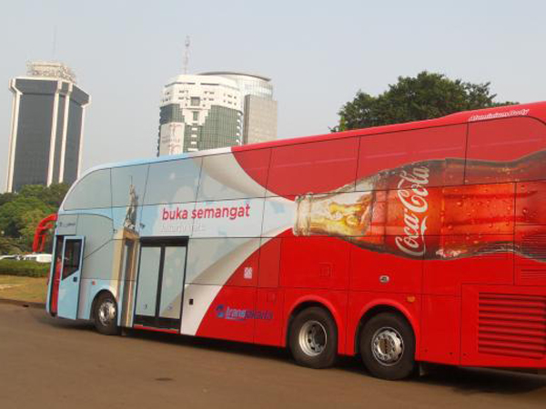 Ulang Tahun ke-488, Kota Jakarta Dapat Hadiah Bus Tingkat Buatan Jerman