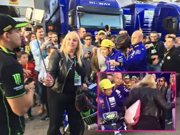 Video Rossi Tendang Fans Jadi Viral, Berlanjut ke Ranah Hukum?