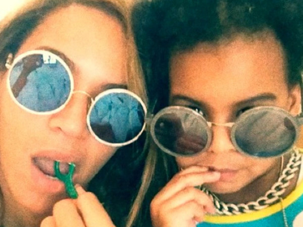 Intip Momen 'Kembar' Beyonce dan Puteri Kecilnya, Blue Ivy Yuk!