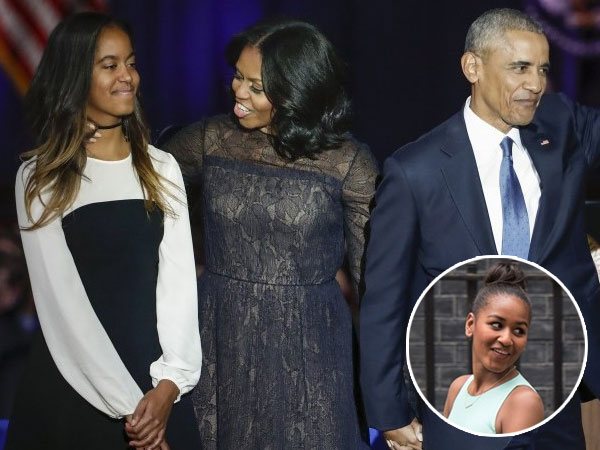 Sasha Obama Tak Hadir di Pidato Perpisahan Sang Ayah, Apa Alasannya?