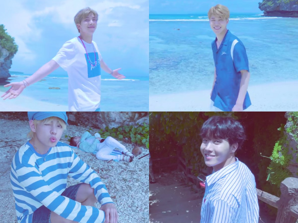 Serunya BTS Nikmati Musim Panas di Pulau Saipan dalam Video 'G.C.F' Jungkook