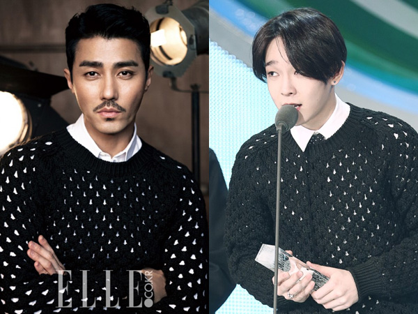 Sweater Rajut Kembar Cha Seung Won vs Taehyun WINNER, Who Wore It Better?