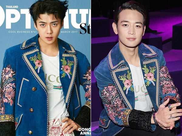 Coat Gucci Kembar Sehun EXO vs Minho SHINee, Lebih Keren Siapa?