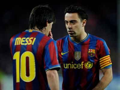 Messi dan Xavi Bersumpah Balas Kekalahan