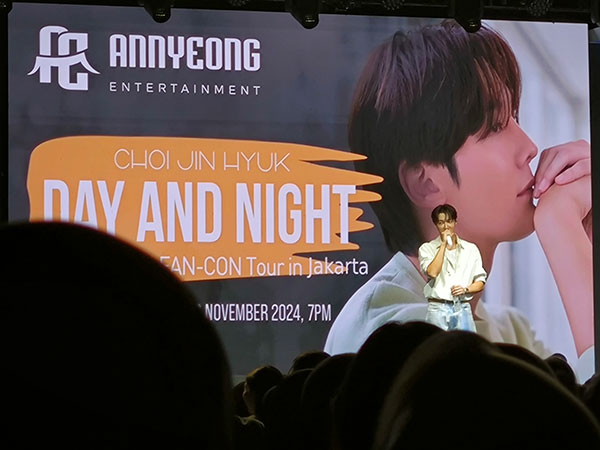 Choi Jin Hyuk Ciptakan Malam Penuh Kenangan Manis Bareng Fans di Jakarta