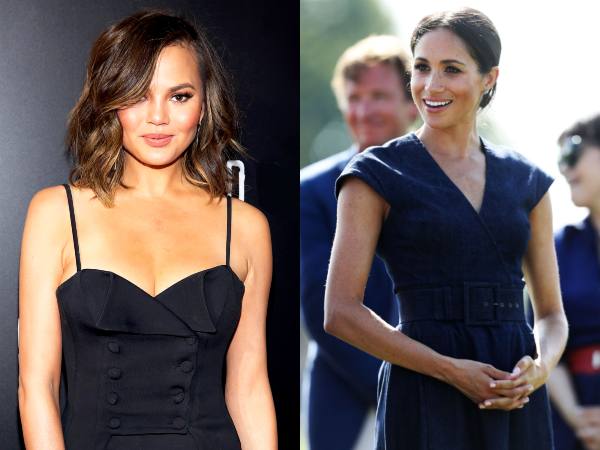 Chrissy Teigen Ikut Buka Suara Tentang Drama Meghan Markle dan Ayahnya