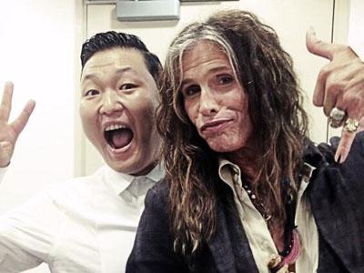 Wow, Psy Bakal Kolaborasi Bareng Vokalis Aerosmith!