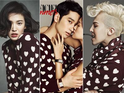 G-Dragon, Song Hye Kyo, dan Chansung 2PM 'Perang Hati' dengan Sweater Burberry