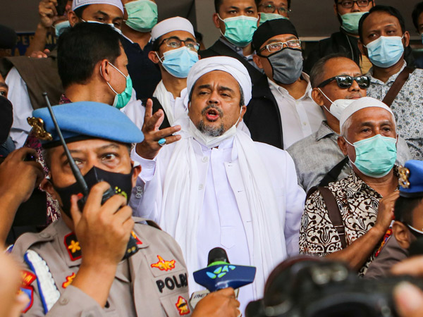 Akhir dari Kasus Kerumunan di Petamburan, Rizieq Terancam 6 Tahun Penjara