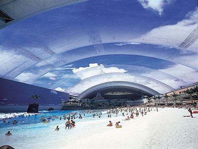 Wah, Jepang Punya Pantai Indoor Terbesar di Dunia!