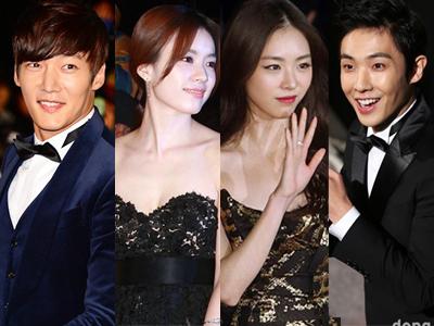 Gaya 'Kompak' Aktor, Aktris, dan Idola K-Pop di Blue Dragon Movie Awards