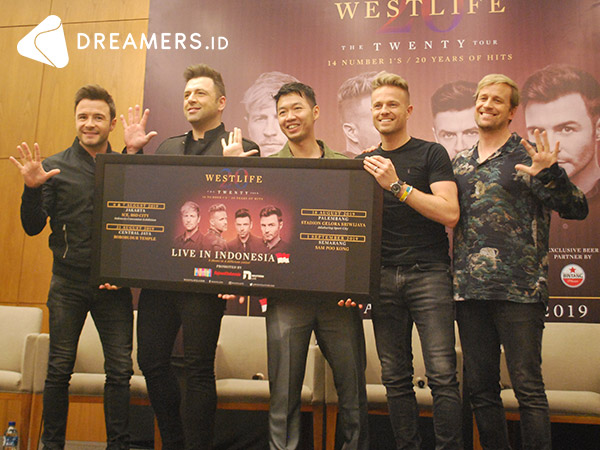 Tanggapi Komplain Penonton Konser Westlife, Promotor: Itu Standard Resmi UK