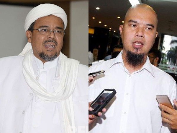 Alumni 212 Beri Penghargaan untuk Habib Rizieq Hingga Ahmad Dhani