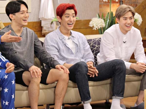 Ini Jawaban Jujur Chanyeol, Suho, Chen EXO Ketika Disinggung Tentang Ciuman Pertama