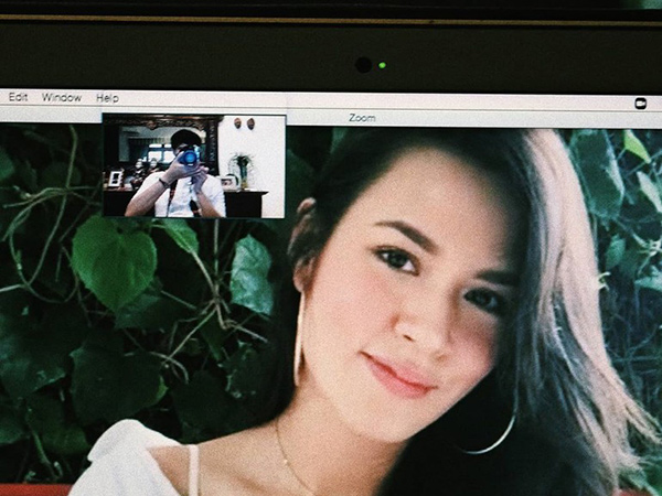 Unik, Raisa Jalani Pemotretan Virtual Selama #Dirumahaja