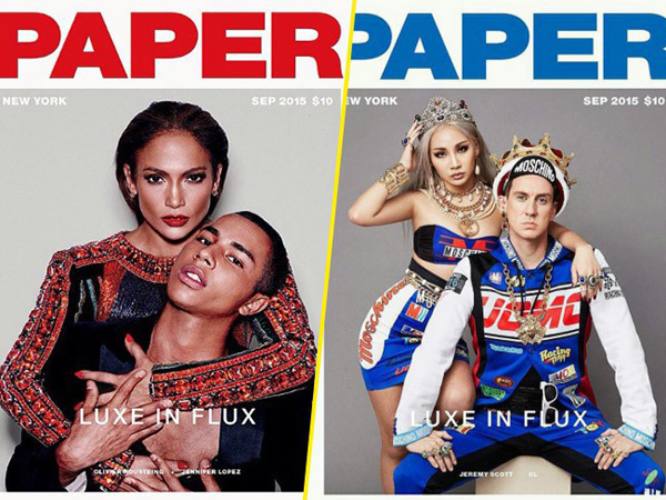 Saingan dengan J.Lo, CL 2NE1 Pose Bareng Jeremy Scott untuk Majalah Fashion Amerika