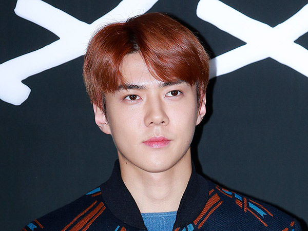 Sehun EXO Jadi Model Global Pertama dan Termuda Lini Fashion Italia Ermenegildo Zegna