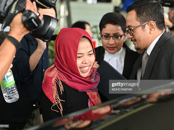 Siti Aisyah Terdakwa Pembunuh Kim Jong Nam Dibebaskan