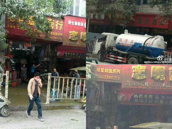 Truk Tinja Meledak, Puluhan Pejalan Kaki 'Mandi' Kotoran!