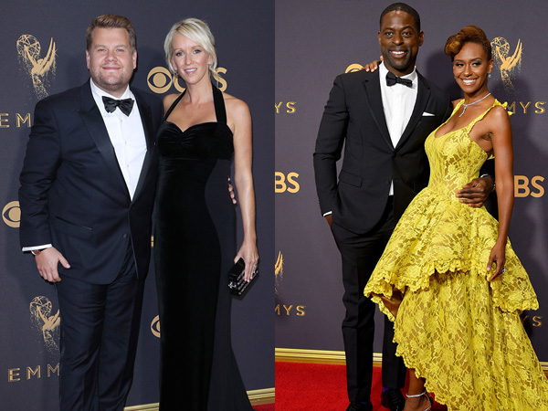 8 Pasangan 'Hot' yang Ramaikan Red Carpet Emmy Awards 2017