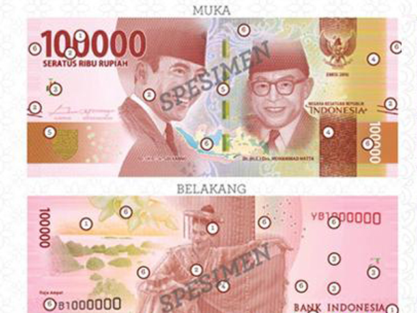 Bertepatan Dengan Hari Bela Negara, Ini Penampakan Uang Rupiah Baru