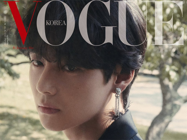 V BTS Tampil Solo Hiasi 3 Cover Majalah Vogue Korea