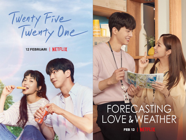 Saingan Ketat, 'Twenty Five Twenty One' dan 'Forecasting Love & Weather' Catatkan Rating Terbaik