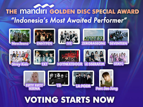 Full Line-up GDA Jakarta Telah Dirilis, Voting Penghargaan Spesial Indonesia's Most Awaited Performer Dibuka