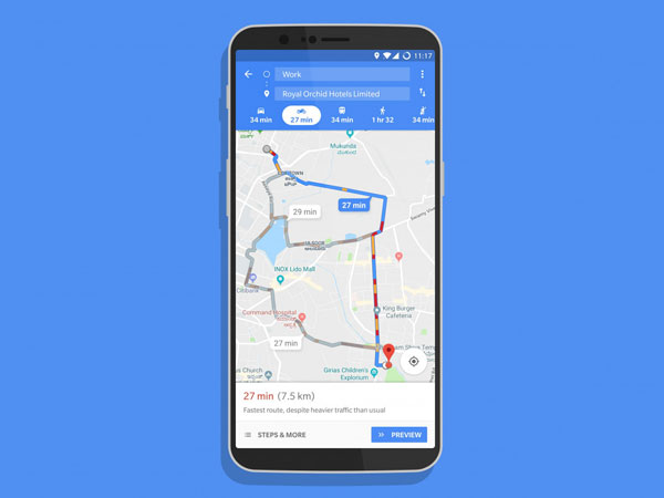 Rilis Rute Khusus Motor, Google Maps Kini Tampilkan Jalan-jalan Sempit