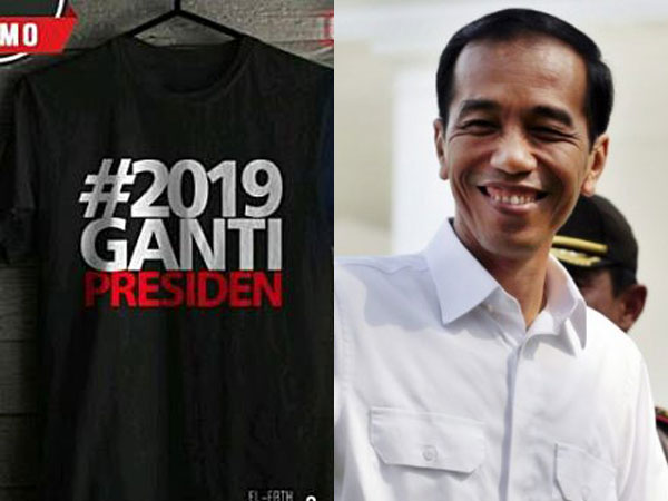 Tanggapan Jokowi Perkara Viralnya #2019GantiPresiden yang Turut Jadi Pembicaraan Netizen