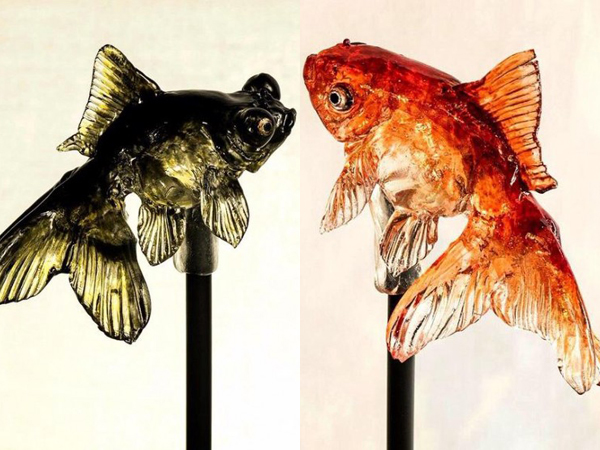Keren! Seniman Jepang Ini Buat Lolipop Bentuk Binatang yang Terlihat Hidup!