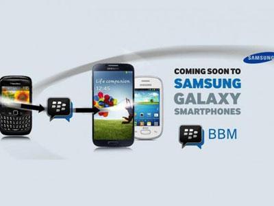 Samsung Mulai Promosikan BlackBerry Messenger