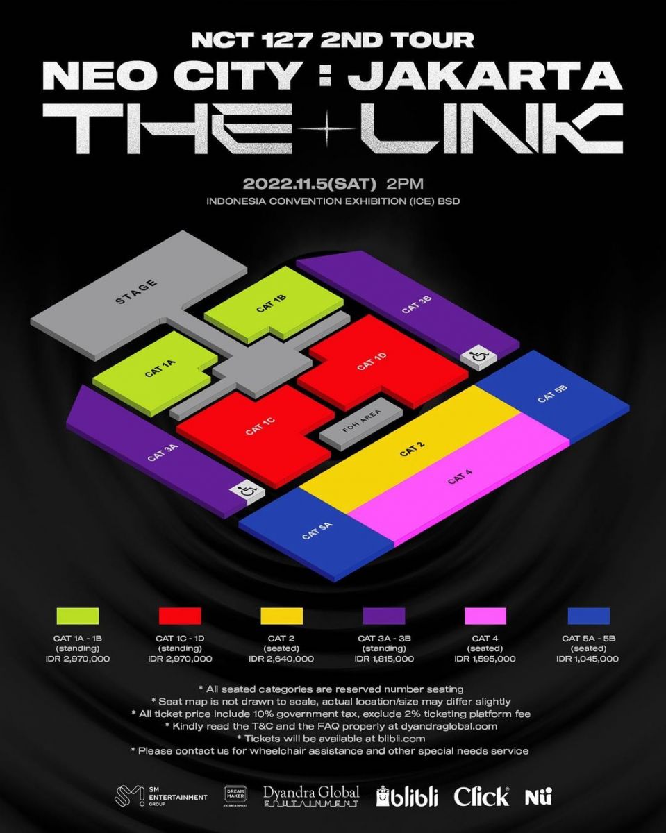 Ini Harga Tiket Konser NCT 127 The Link in Jakarta, Dijual Minggu Depan