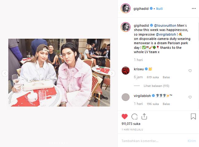 TRIBUNWIKI: Tertangkap Kamera Nongkrong Bareng Gigi Hadid di Kafe, Ini  Profil Kris Wu? Mantan EXO - Tribun-timur.com
