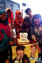 Gathering fanbase B1A4 at Dreamers Radio cafe